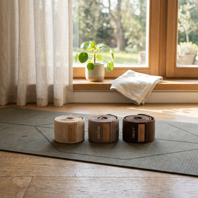 סט גומיות התנגדות מבד