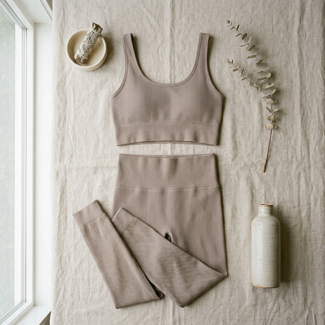 סט ספורט ויוגה (2 חלקים)